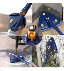 New Arrival 360 Triangle Adjustable Mop With Twist Squeeze